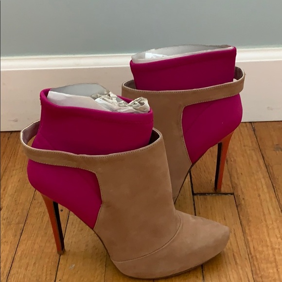 Multi color ankle boots - Picture 2 of 4